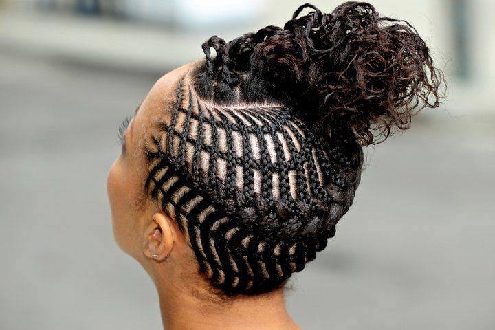 afro natural hair braids cane rolls (2)