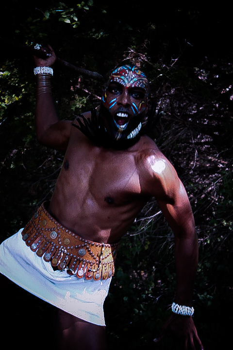 african tribal make up for men african fashion shoot fashionghana (12)