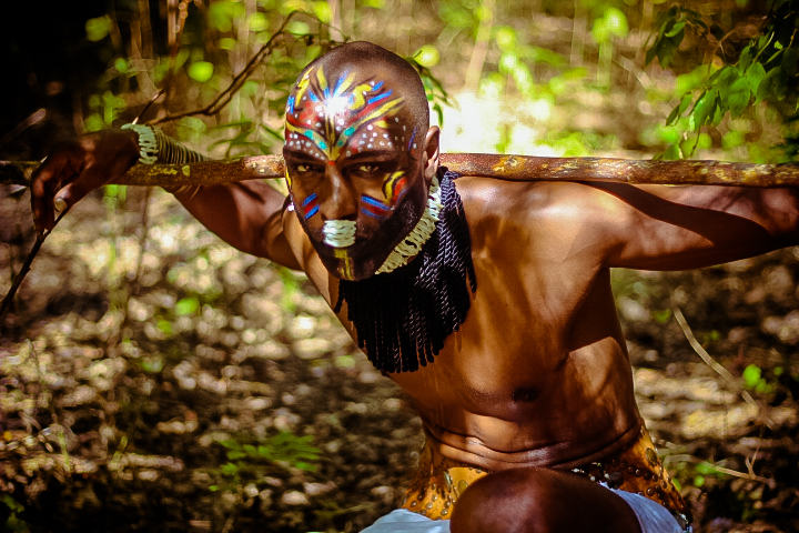 african tribal make up for men african fashion shoot fashionghana (5)
