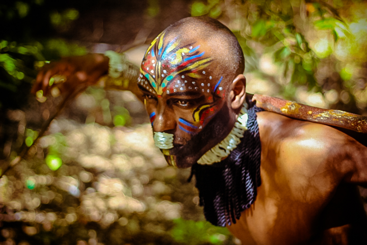 african tribal make up for men african fashion shoot fashionghana (6)