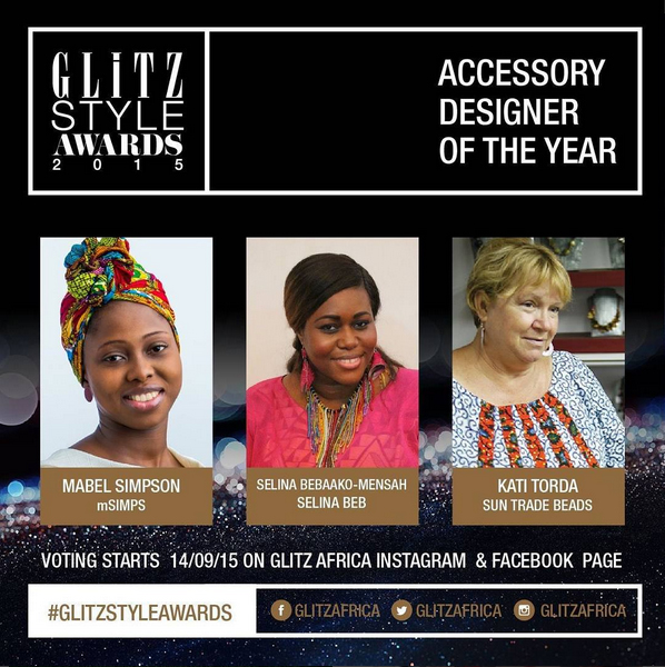 fashionghana glitz style awards 2015 accessory designer