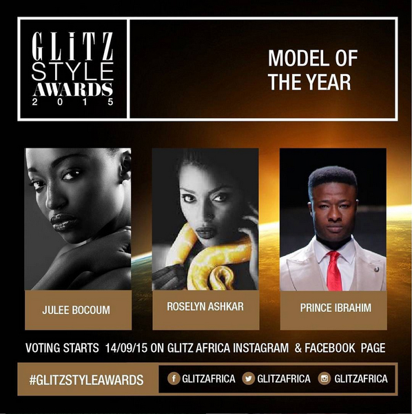fashionghana glitz style awards 2015 model of the year