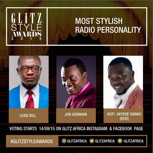 fashionghana glitz style awards 2015 radio personality