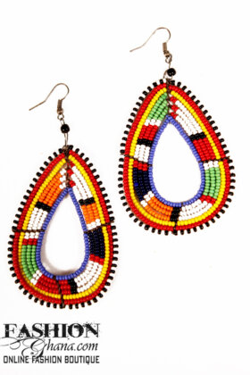 Kenyan Beaded Earrings