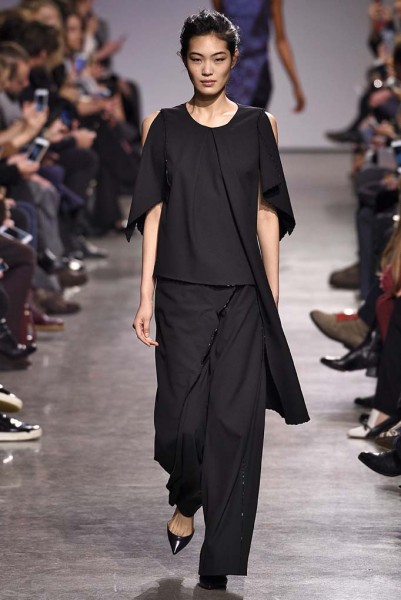 zac posens all black fashion week show 2016 (23)