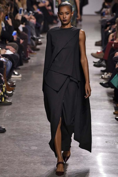 zac posens all black fashion week show 2016 (44)