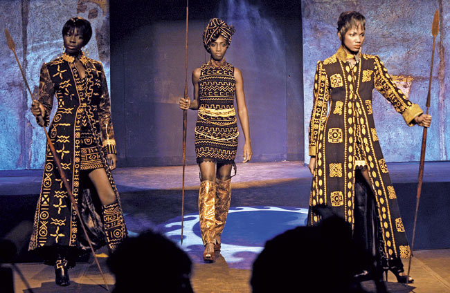 Beautiful fashion by the late Kofi Ansah, Ghana's first international designer