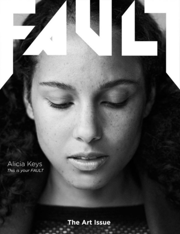 fault magazine make up alecia keys (1)