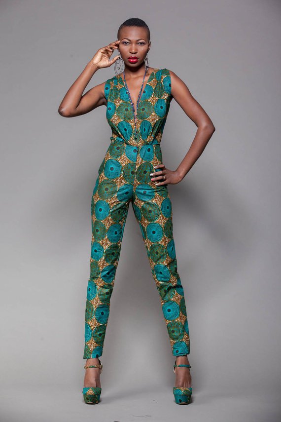 These Ankara Jumpsuit Styles Will Look Good On You - Beautiful Nigeria