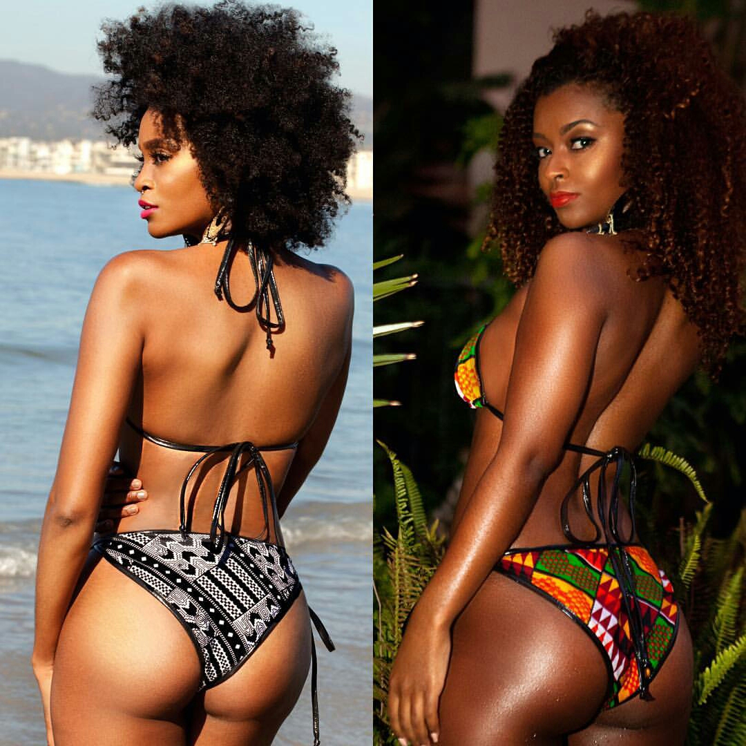 adorable black woman sexy bathing suits