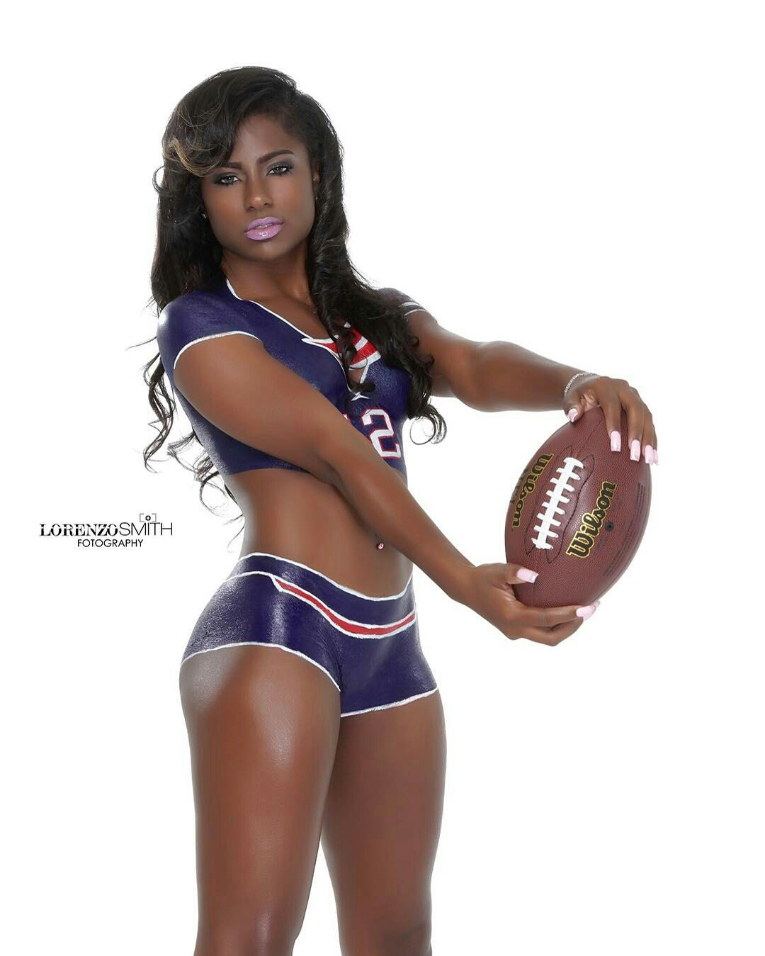 Hot Shots BodyPaintQueen Releases Amazing Series Of Nude Football