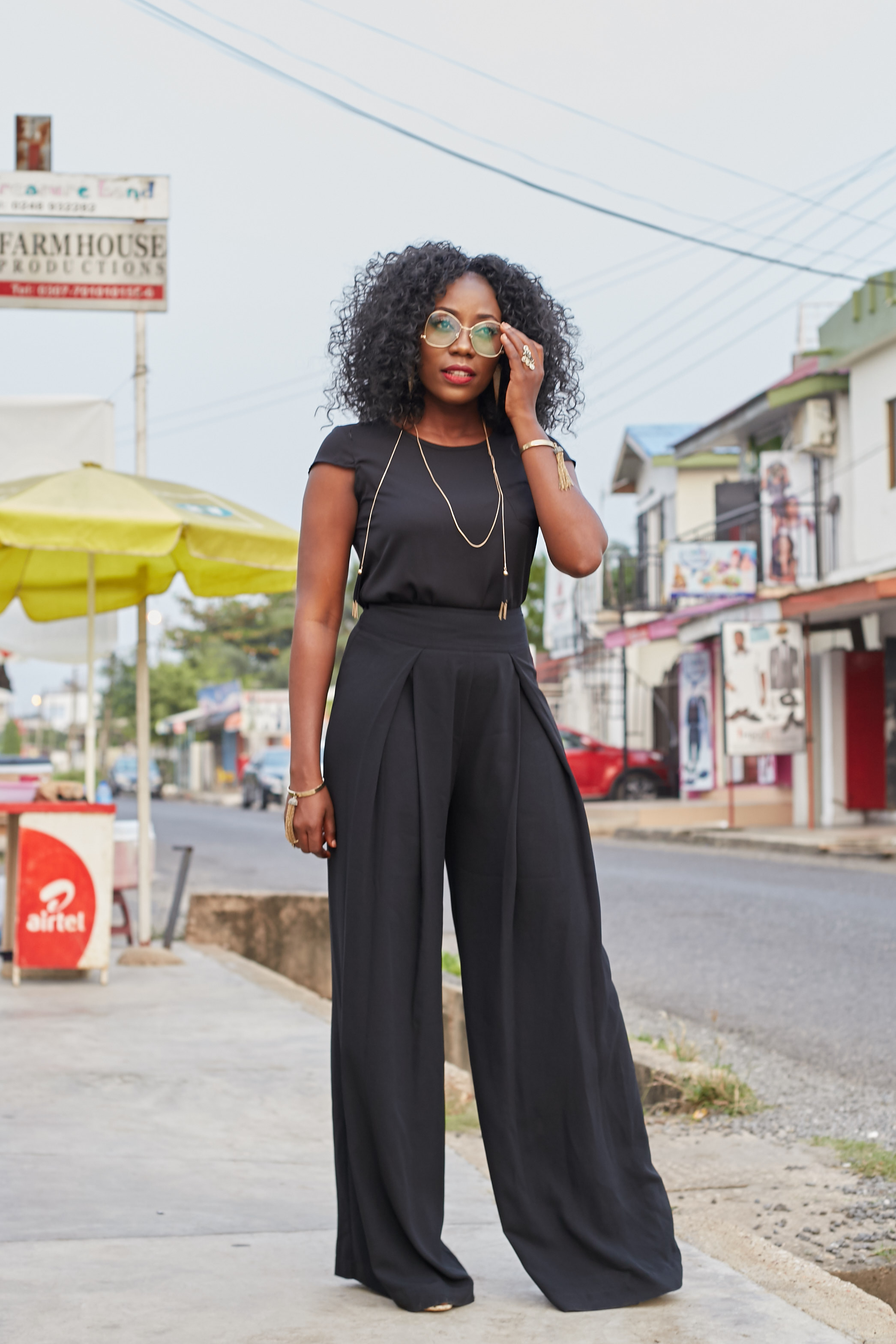 Evening wear palazzo pants deals