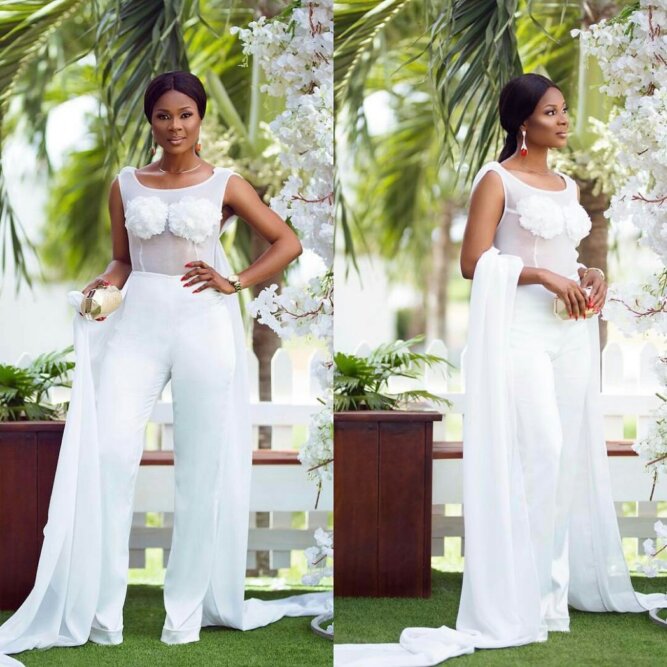 #OOTD: Empress Jamila Shines In These New 'She By Bena' Wedding Guest ...