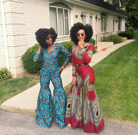 african print jumpsuit styles