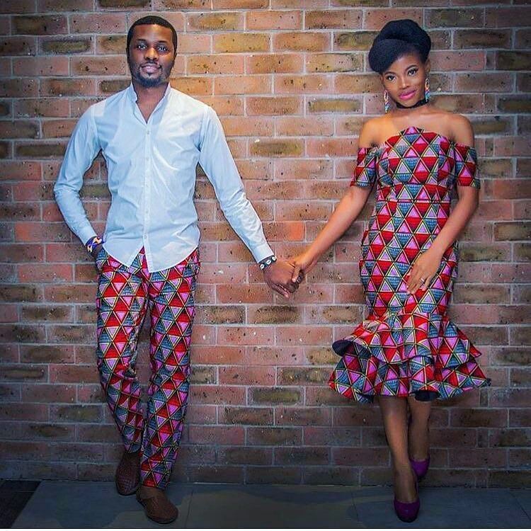 Get Inspired From These 10 African Print Matching Outfits ...
