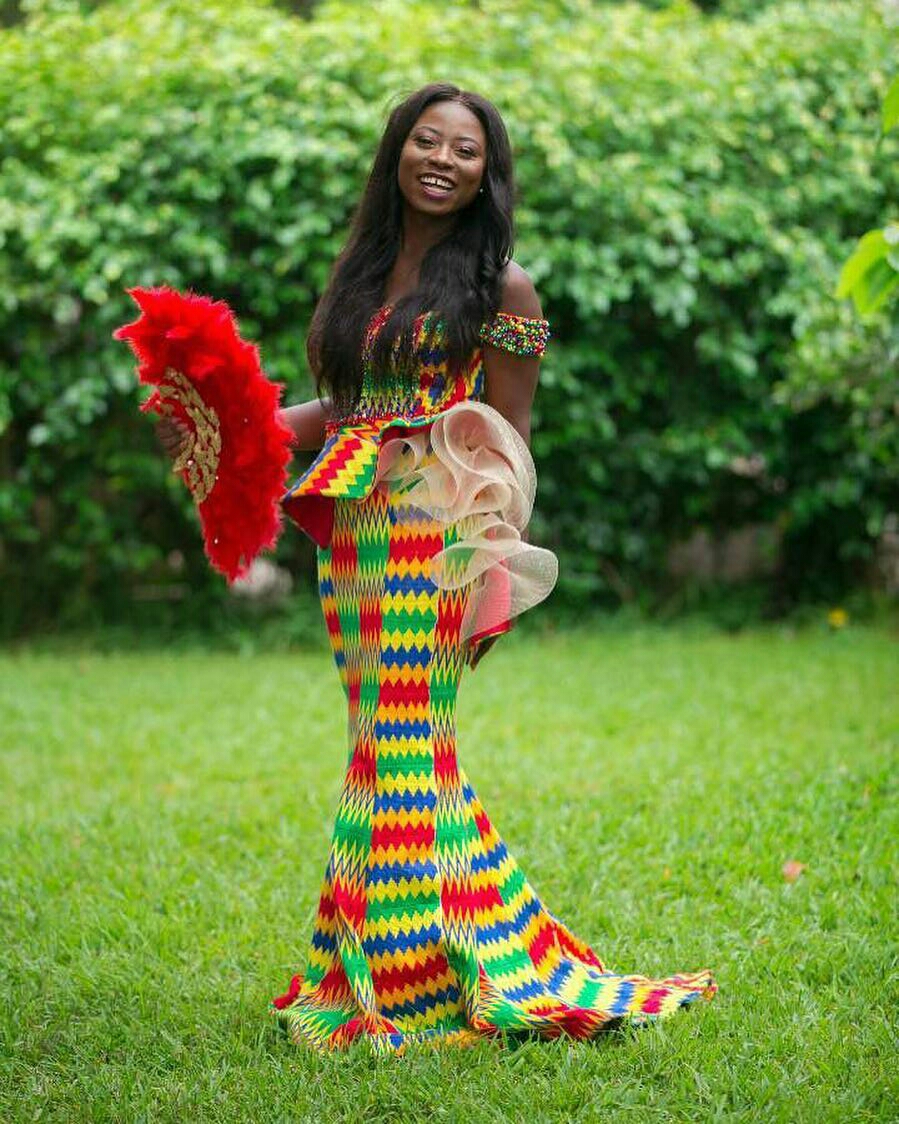Why Kente Is The Modern Ghanaian Traditional Bride’s Choice - GREENIE'S ...