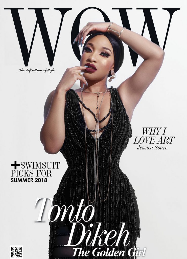 Nollywood Actress Tonto Dikeh Is A Sexy Goddess In A Cleavage-Baring Dress  In New Photos! - Fashion GHANA