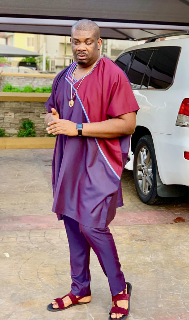 Doro Bucci Don Jazzy Is Now Officially An Agbada Slay King; Watch Him ...