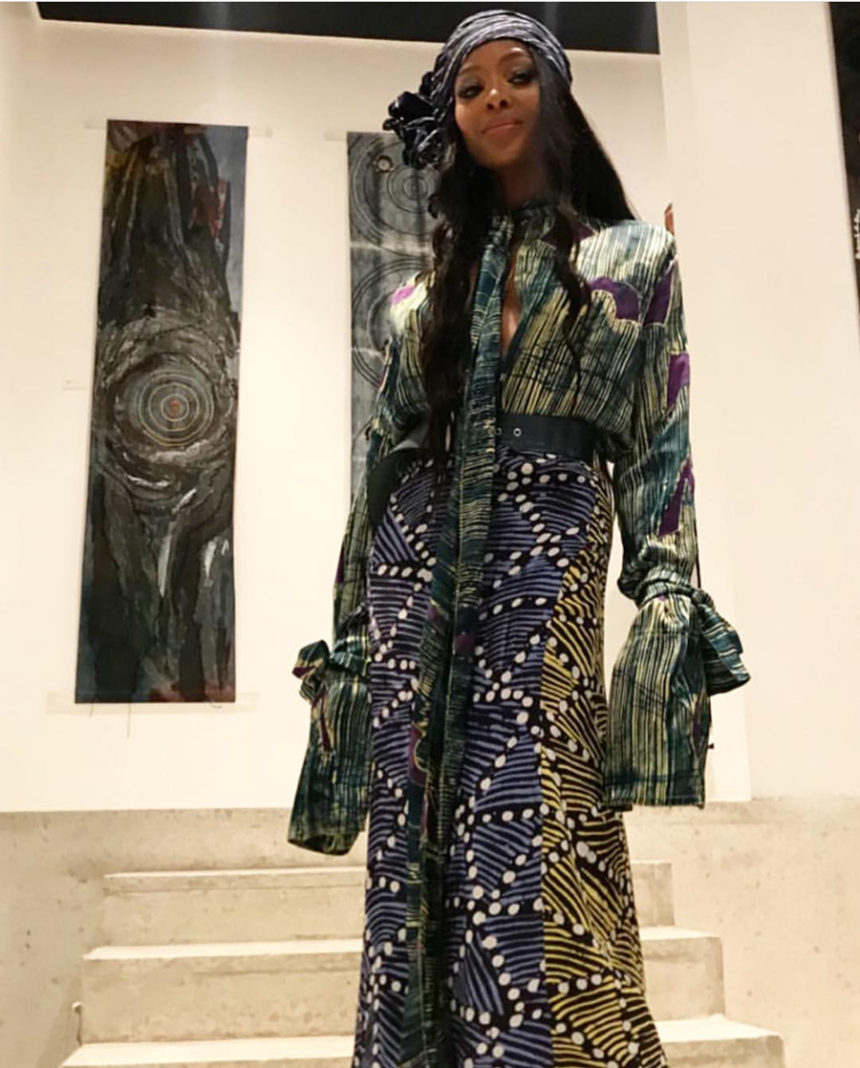 Naomi Campbell Is Living Her Best Life In Nigeria Rocking Various ...