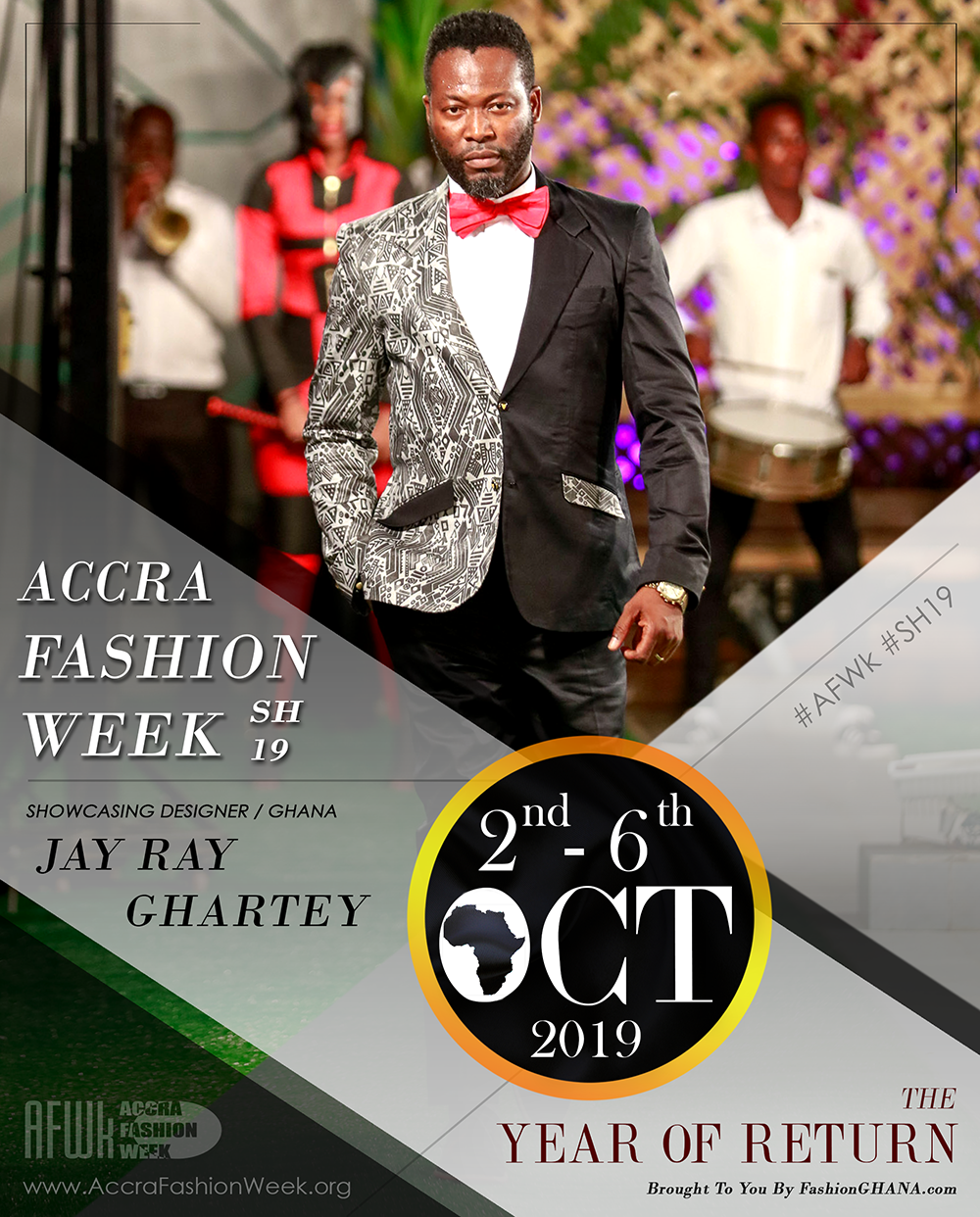 Accra Fashion Week SH19 Headlined 'YEAR OF RETURN' As Ghana Is Set To