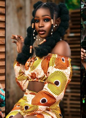 #HOTSHOTS: Nigerian Beauty Jane Chidinma Is Absolutely Gorgeous In African Print Looks By Style Kouture