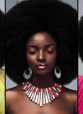 #HOTSHOTS: Angolan Beauty Mrs Cadete Is Definitely Inspiring Ladies To Grow The Fro With These Beautiful Looks