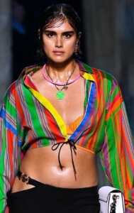 Catch Sight Of The Versace ‘Under The Sea’ SS21 Runway Show & The 1st Plus Size Women To Walk For The Brand