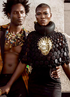 #HOTSHOTS: Gh Photographers TwinsDntBeg Just Expose Raw Africanacity In This Extraordinary Fashion Editorial