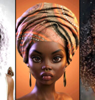 This Digital Artist Andre J Is Creating Stunning Black Animated Faces Young Black Girls Need To Feast Their Eyes On