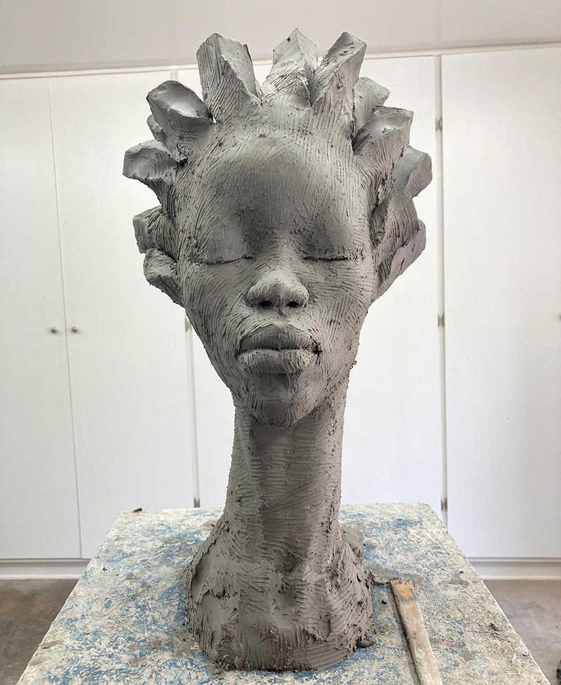 chukesart black sculptures