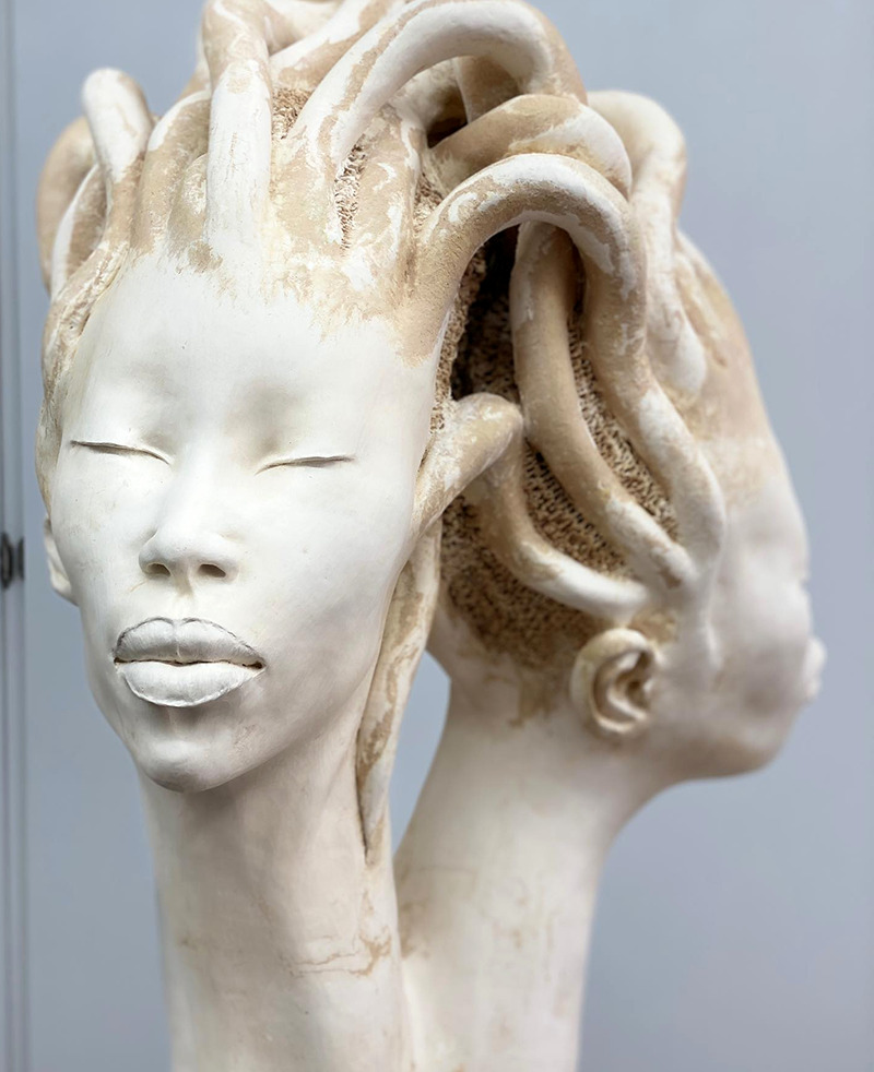 chukesart black sculptures