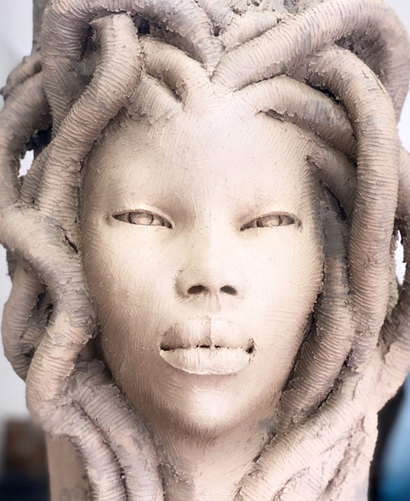 chukesart black sculptures