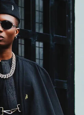#HOTSHOTS: After His Essence Remix With Justin Beiber, Top Ghanaian Photographer Apag Treats Wizkid To A Haute Editorial