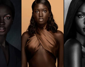 #MODELCRUSH: Check Out Awuor Dit, The Stunning Dark Toned Sudanese Model With Lots Of Viral Headshots!