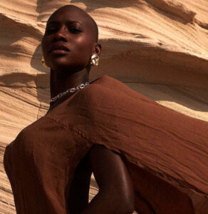 #HOTSHOTS: Alex Kopin Takes Guinean Style Influencer & Glamour Girl Hadja Dioubate ‘Into The Wild’ In New Editorial