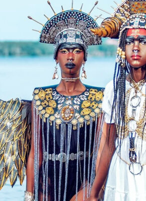 #HOTSHOTS: Ancient Egypt Meets Modern East African Beauty In Breath Taking Editorial Curated By Deriq Kissinger