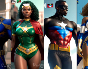 PICS: Dwayne A Mills Brings 26 Caribbean Superheros To Life That Could Rival Any Marvel Character