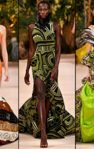 Greek Designer Celia Kritharioti Unleashes Stunning African-Inspired Collection At Paris Couture Week 2023