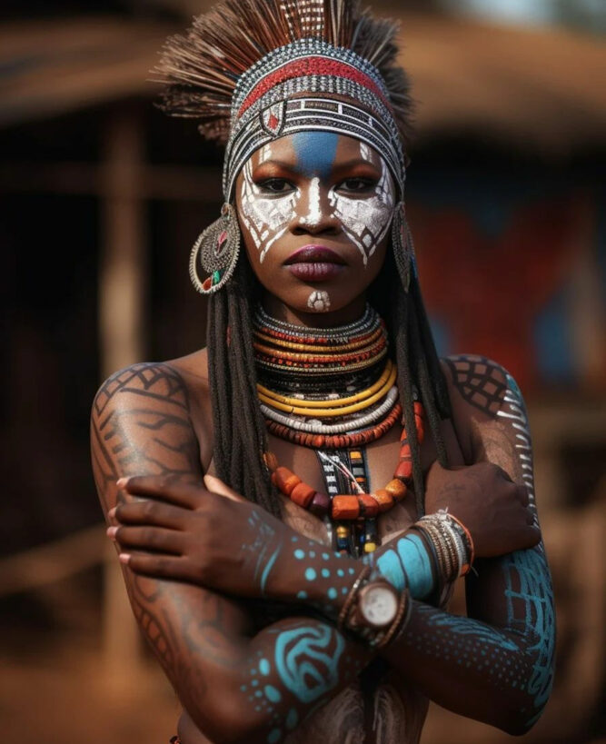 Impressive A.I. Digital Creator Dada Koïta Brings West African Tribal