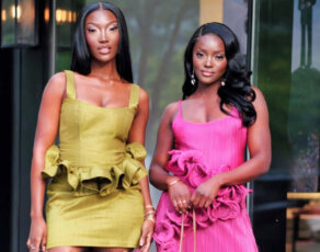 #OOTD: Mariam Amina Aminu And Ralia Aminu Give Us A Taste Of Haute Fashion By Nigeria’s Rendoll