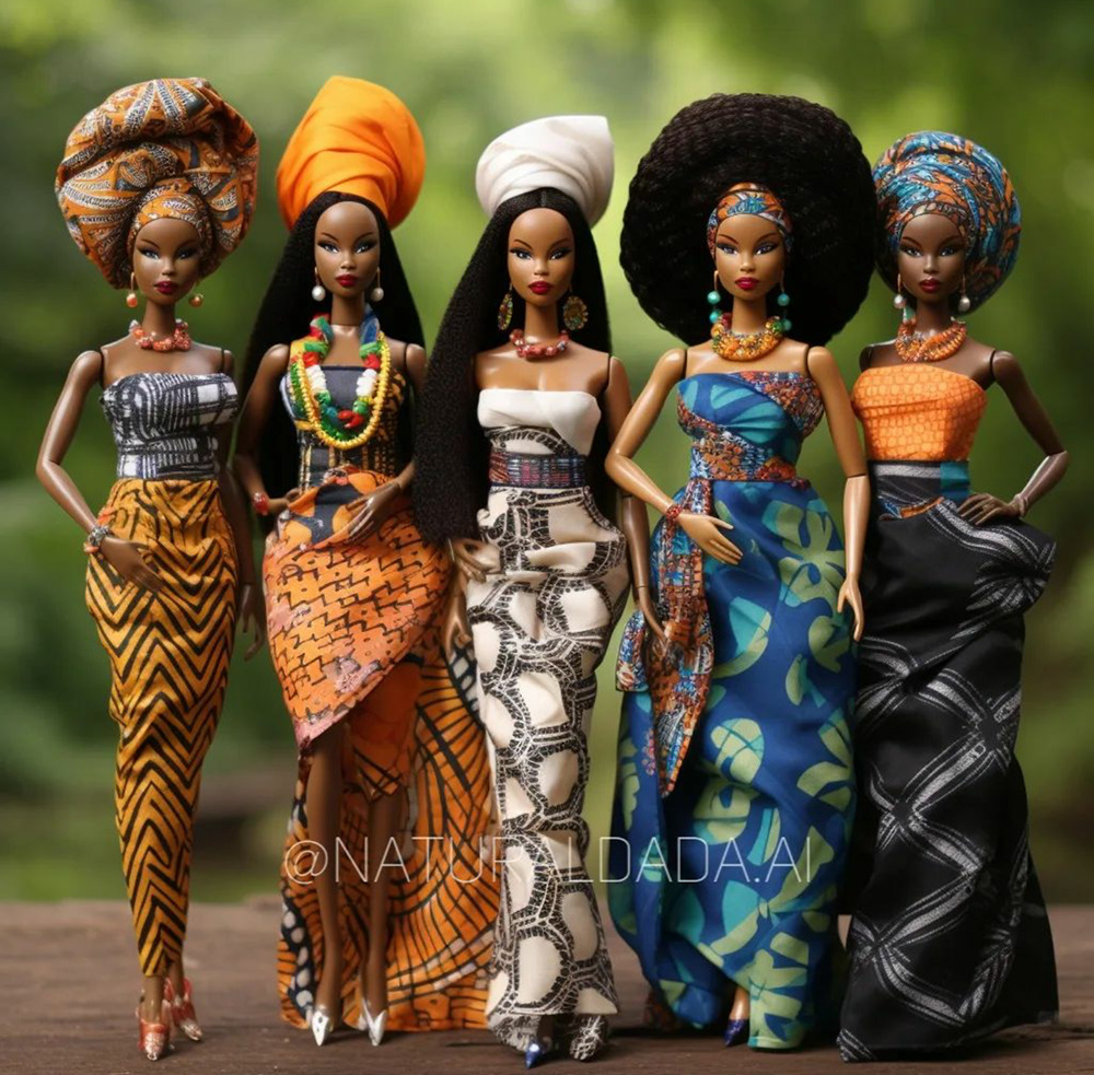 Amazing A.I. African Dolls By Dada Koïta That Should Already Be Going Viral Fashion GHANA