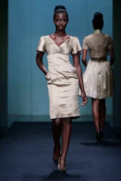 Angie Masike mercedes benz fashion week africa 2013 fashionghana african fashion (2)