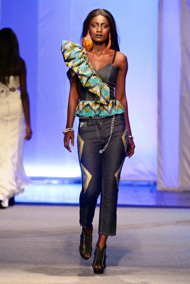 Josiane Nsungu congo Kinshasa Fashion Week 2013 (7)