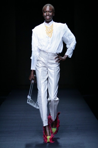 Khothatso Tsotetsi mercedes benz fashion week africa 2013 fashionghana african fashion (12)