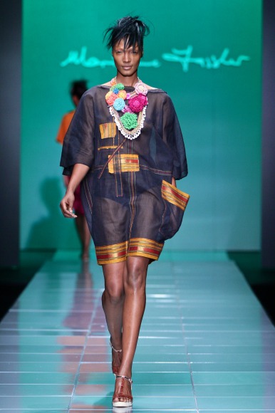 Marianne Fassler mercedes benz fashion week africa 2013 african fashionghana (8)