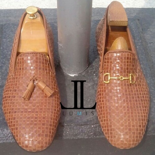 Mat-leather-design-Tassel-loafers
