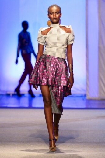 Sakia Lek @ Kinshasa Fashion Week 2013 - Fashion GHANA