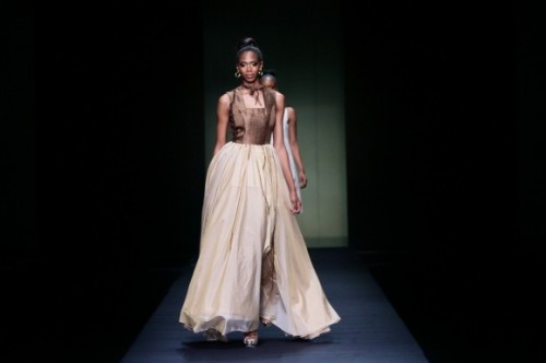 Wetive Nkosi mercedes benz fashion week africa 2013 fashionghana african fashion (11)
