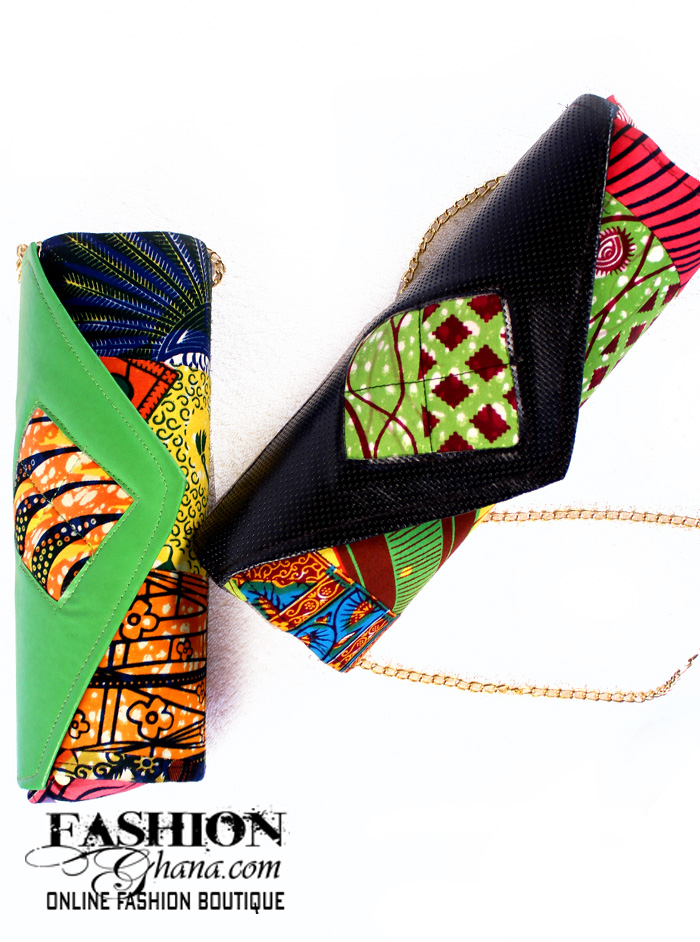 Diamond Print Clutch Bag | 0 100% African Fashion