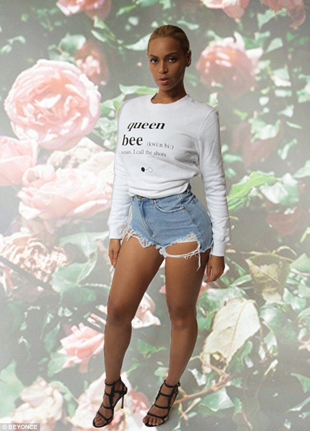 Beyonce Shares Hot Pics In Her New Queen Bee Sweat Shirts, But